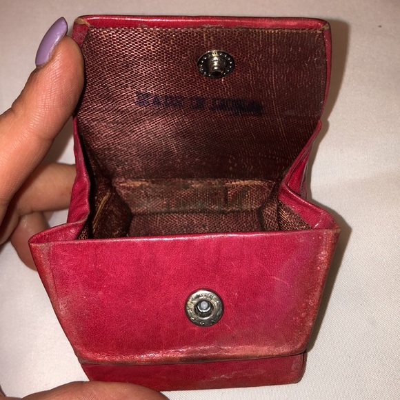 Vintage Leather Lama Wallet Made in India - Picture 2 of 2